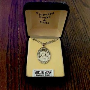 St. Ignatius of Loyola Sterling Silver Chain